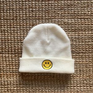 Urban Outfitters Smiley Face Beanie